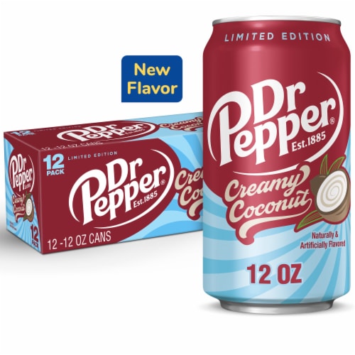 Dr Pepper Creamy Coconut Soda - Classic Pick Pour