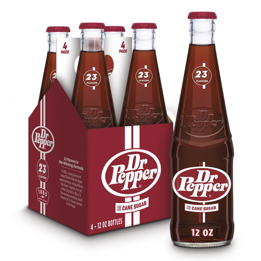 Dr Pepper Real Sugar Soda - Clear Pick Pack