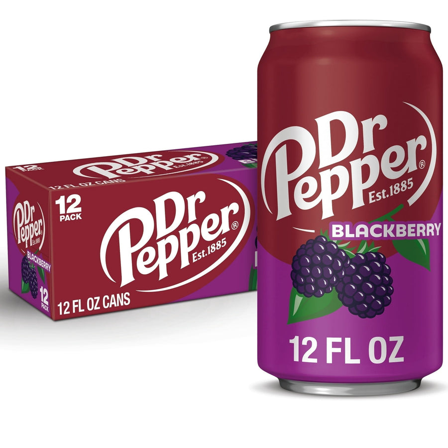 Dr Pepper Blackberry Soda - Cool Soda Fizz