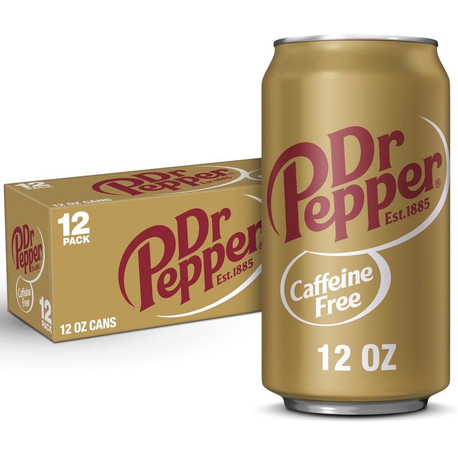 Dr Pepper Caffeine Free Soda - Crisp Fizz Sip