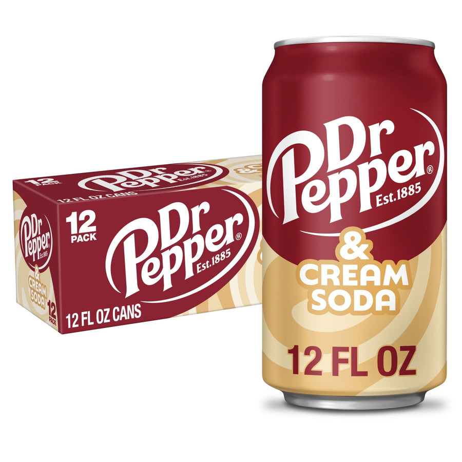Dr Pepper & Cream Soda - Crisp Cream Sip