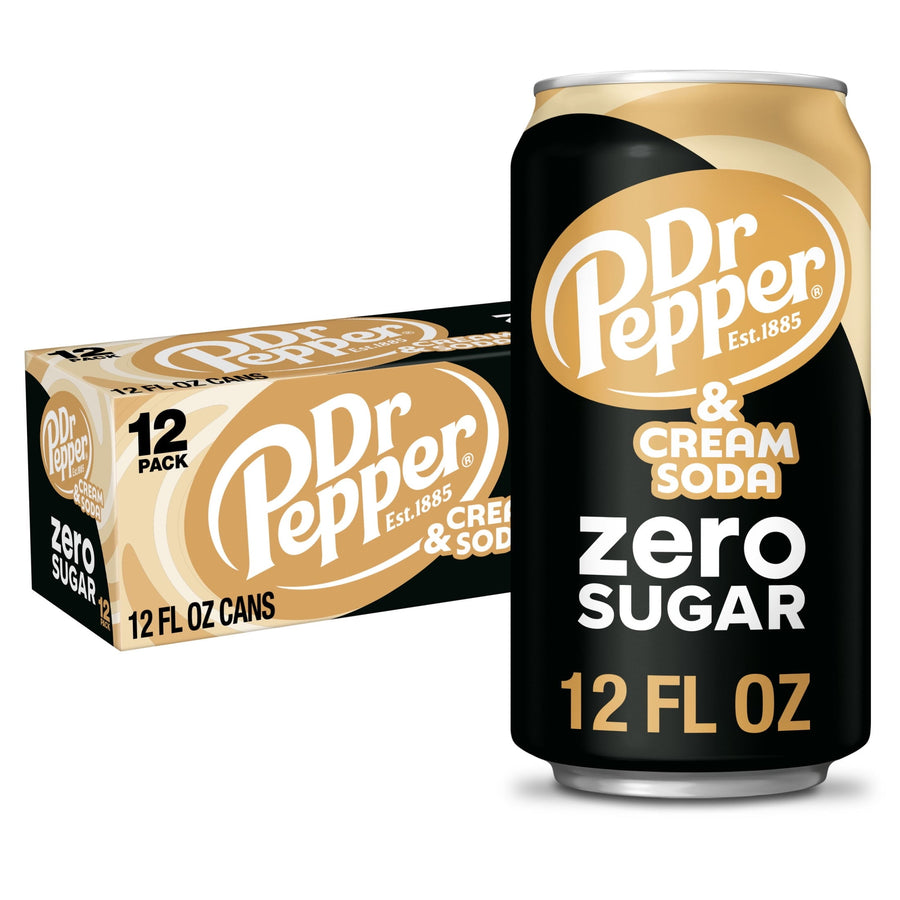 Dr Pepper & Cream Soda Zero Sugar - Daily Pour Choice